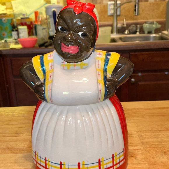 McCoy Black Americana Cookie Jar - Picture 1 of 3
